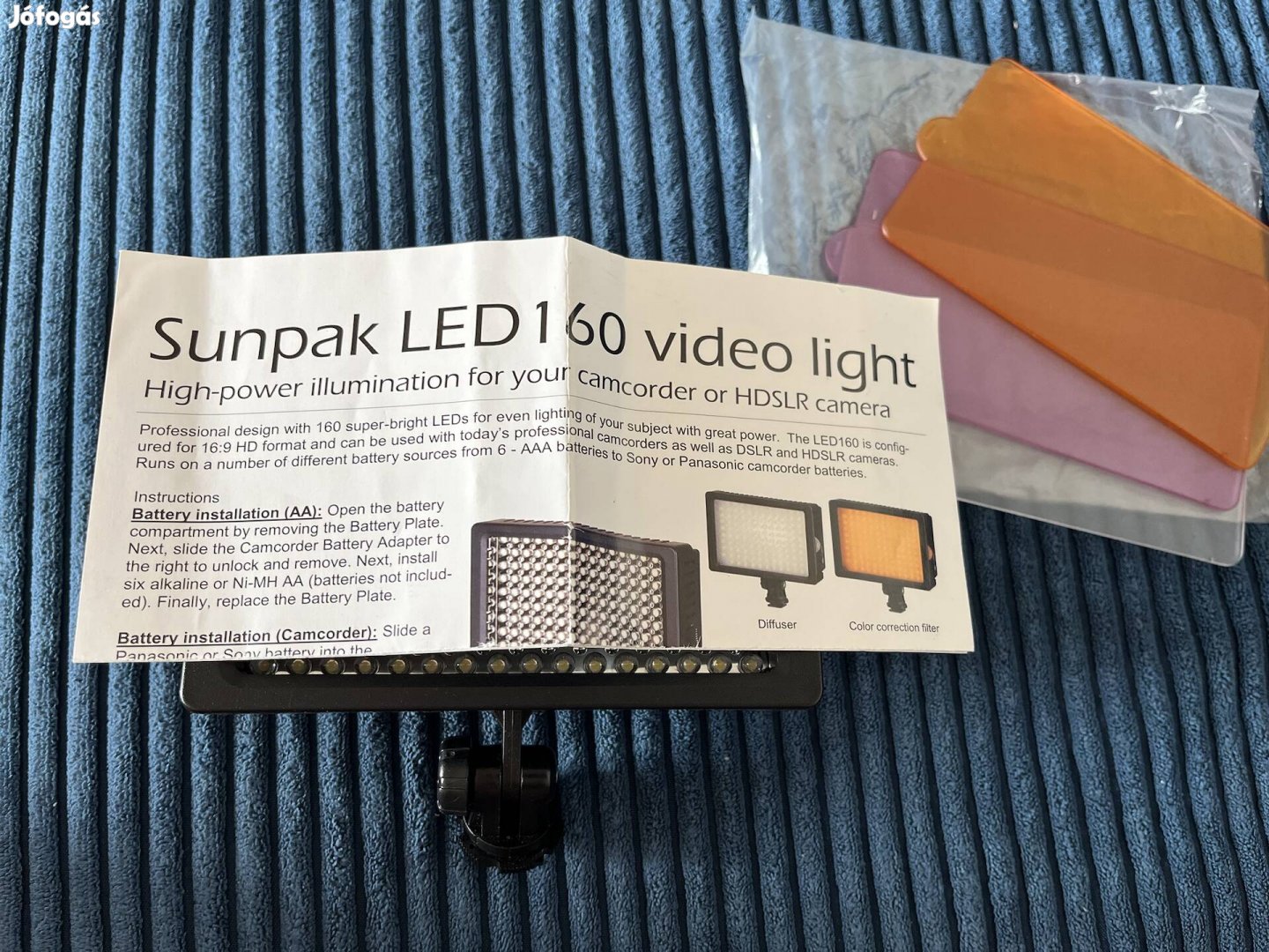 Sunpak LED 160 light