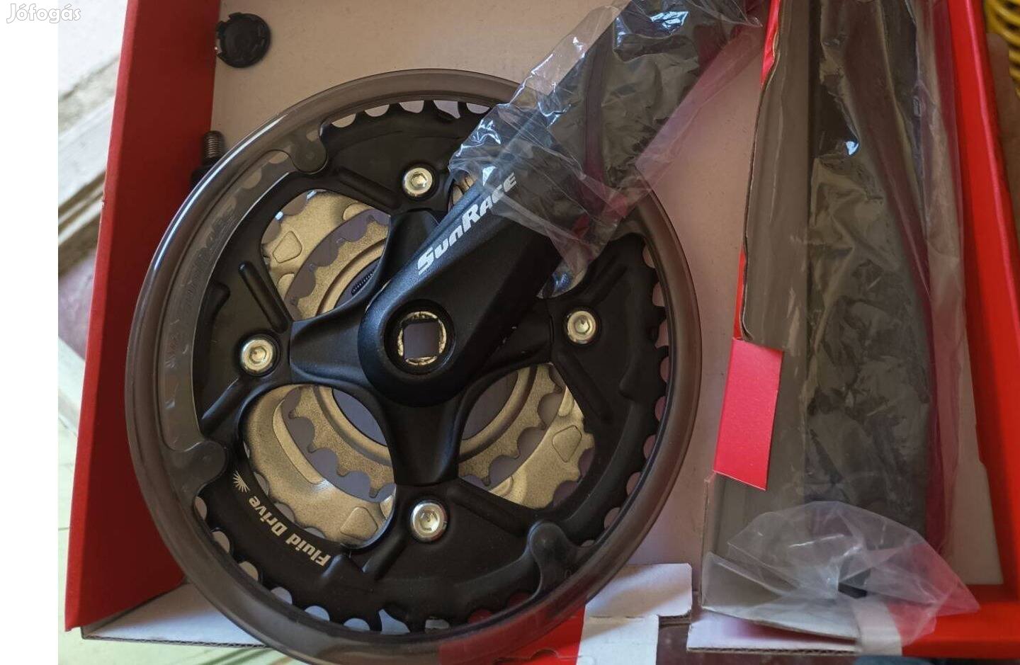 Sunrace Fcm500 fluid drive hajtómű 24-34-42T 170 mm