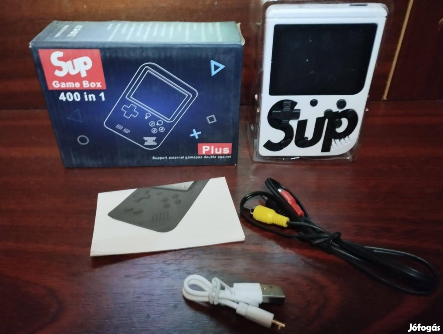 Sup Game Box Retro Játékkonzol Fehér színű