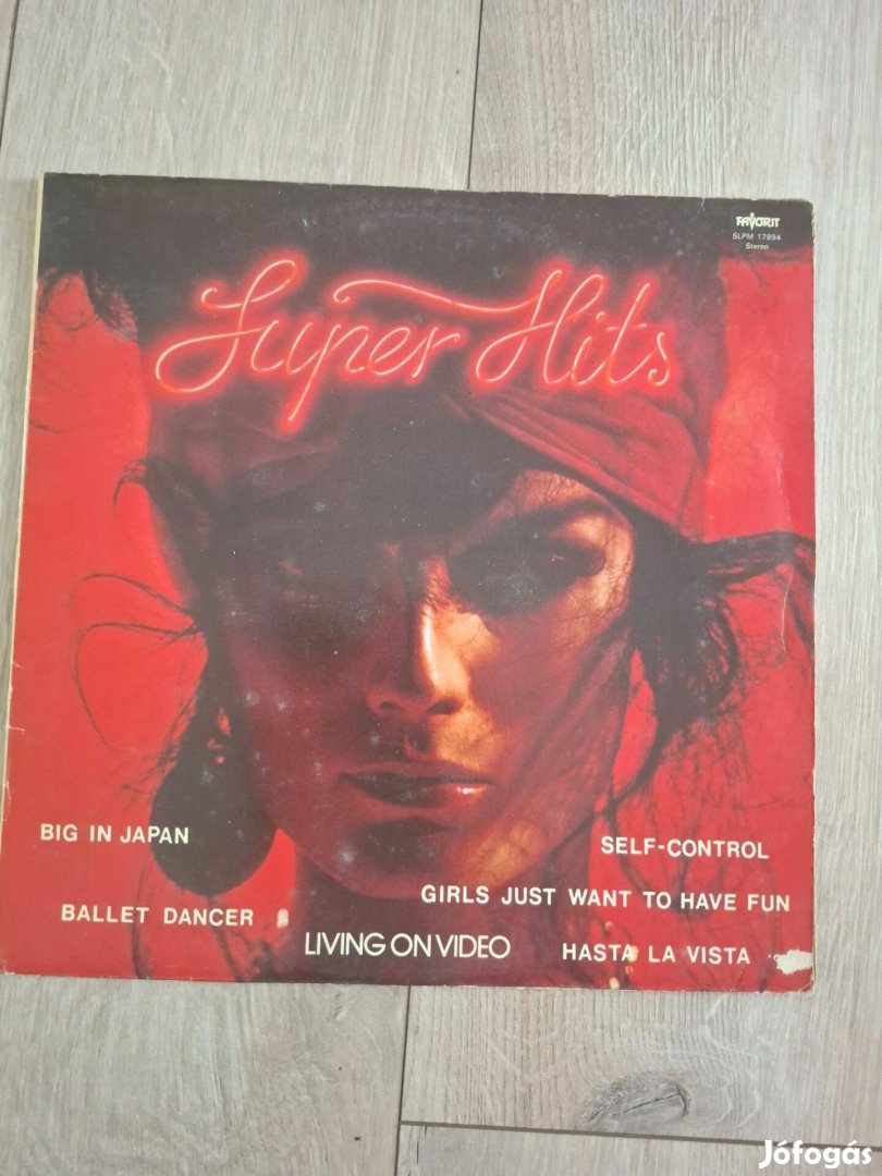 Super Hits bakelit lemez