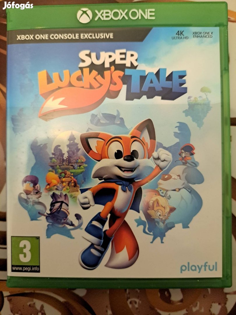 Super Lucky's Tale Xbox játék kicsiknek!