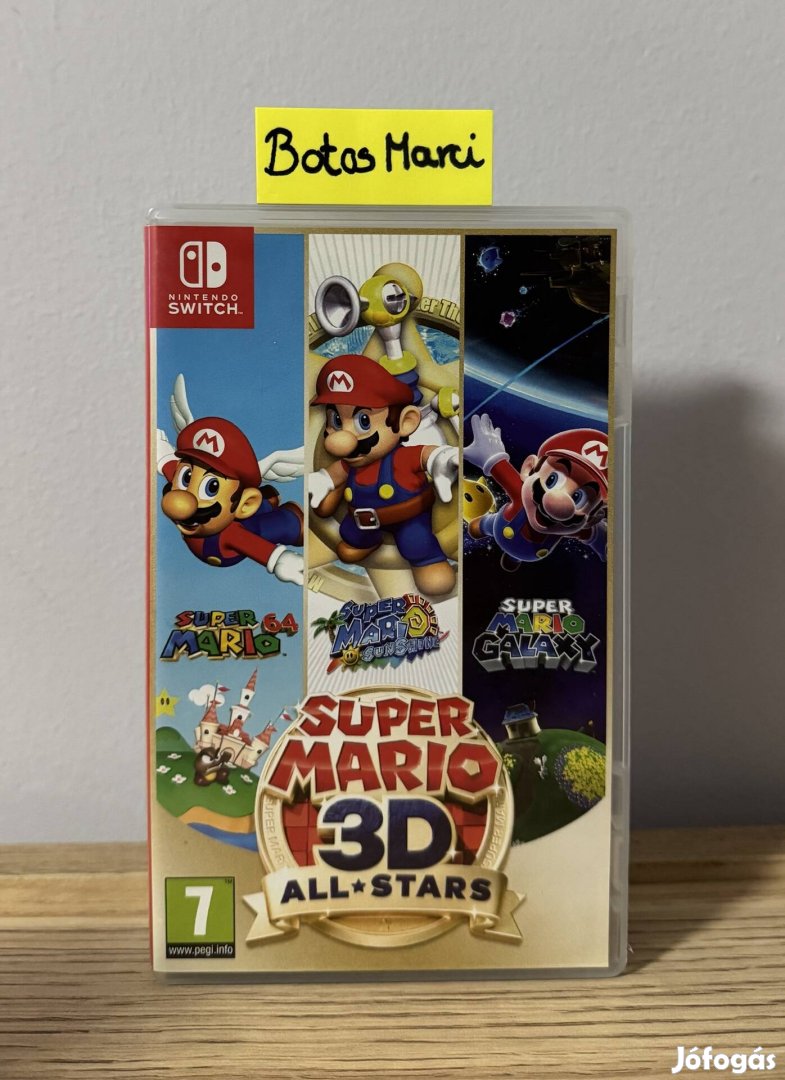 Super Mario 3D All-Stars Nintendo Switch játék eladó