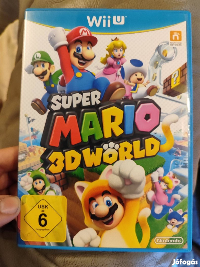 Super Mario 3d wörld nintendo wiiu játék