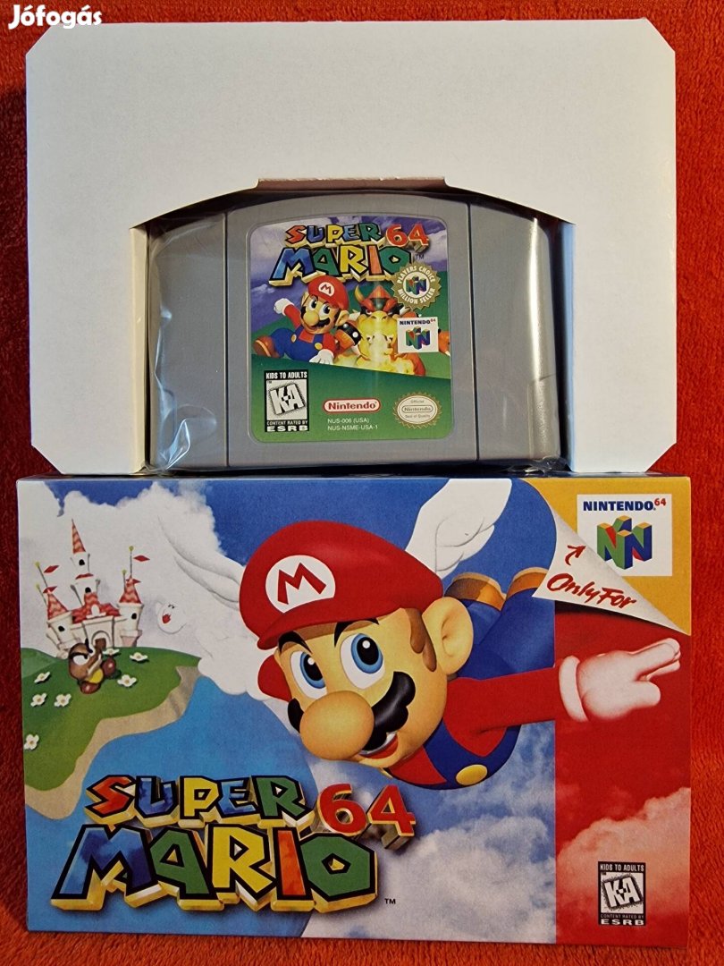 Super Mario 64 Ntsc Usa Nintendo 64 Játék N64 Vi Kerület Nintendo Konzol és Játékok Jófogás 1703