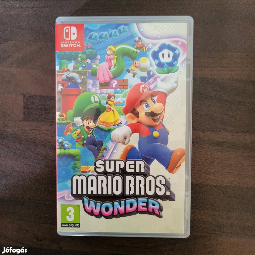 Super Mario BROS Wonder nintendo switch játék,eladó,csere is