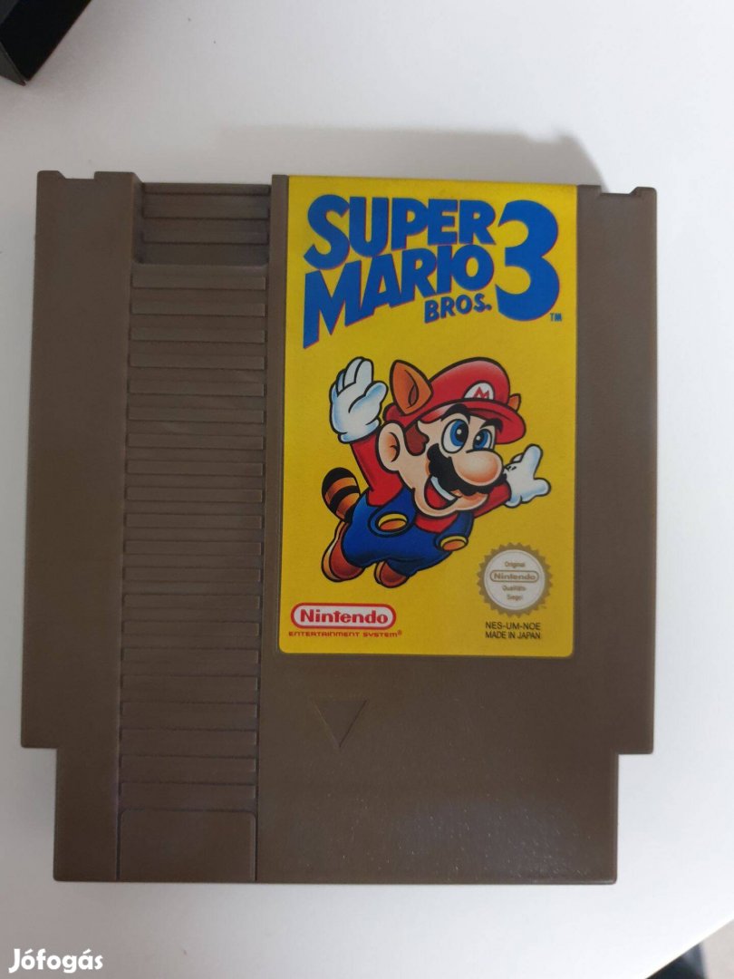Super Mario Bros 3 - NES Nintendo kazetta eredeti ajándék tokkal