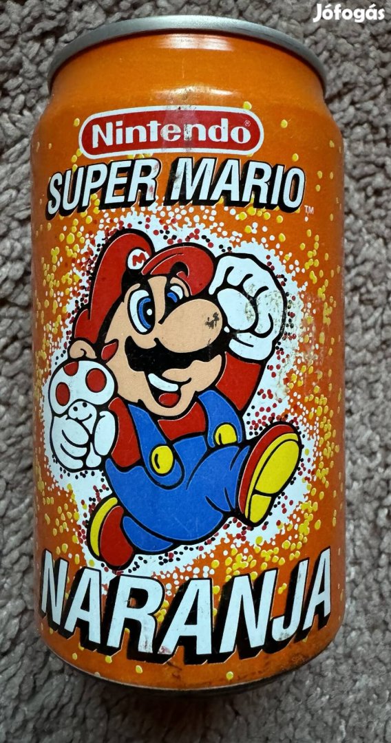 Super Mario Nintendo doboz üres