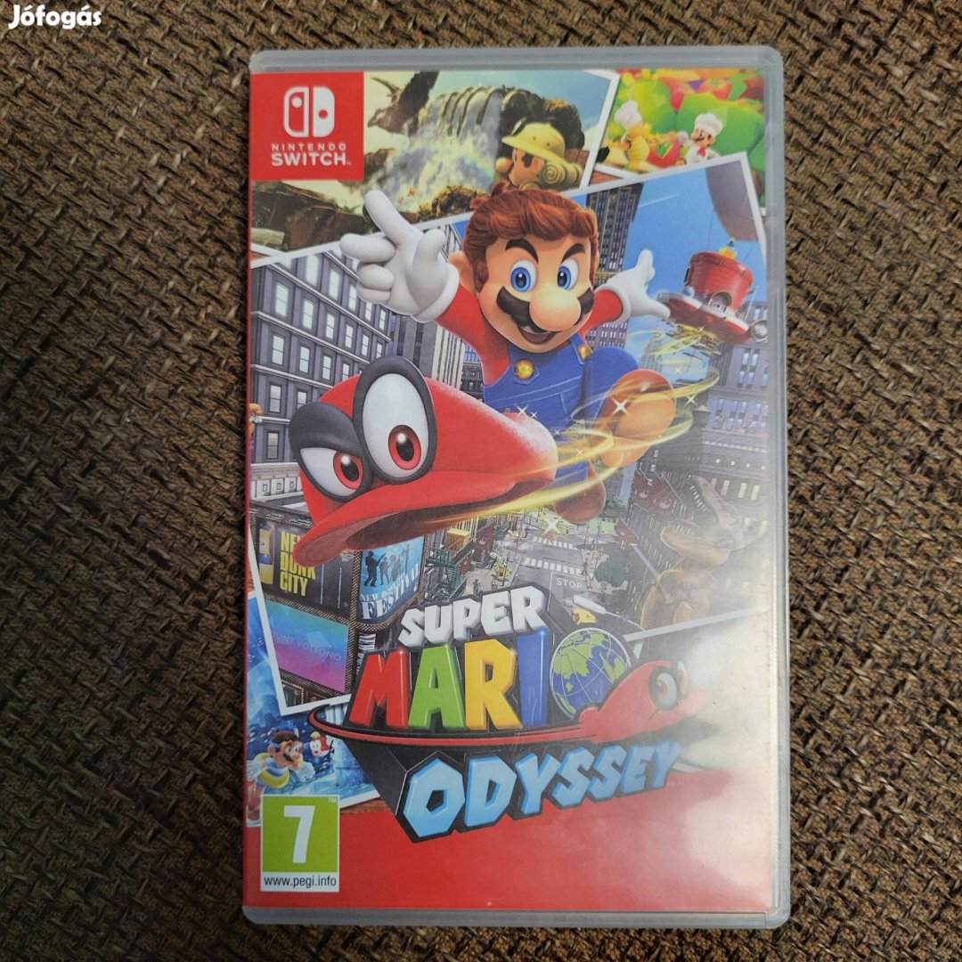 Super Mario Odyssey nintendo switch játék eladó/csere