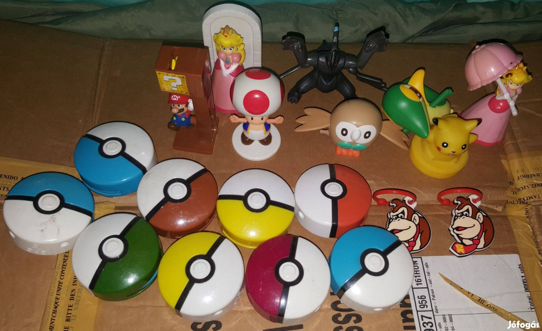 Super Mario Pokemon Figurák