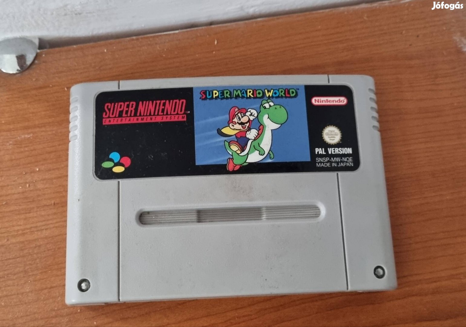 Super Mario World Nintendo játék 