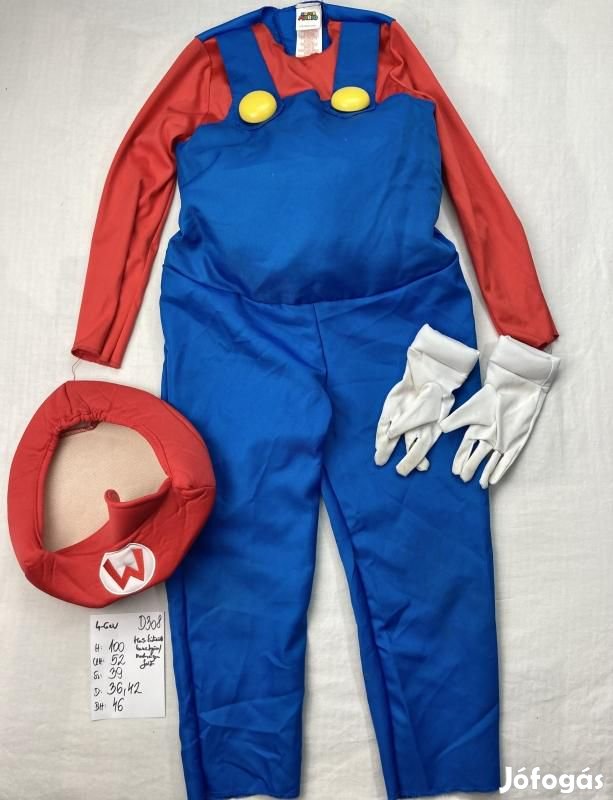 Super Mario jelmez D308
