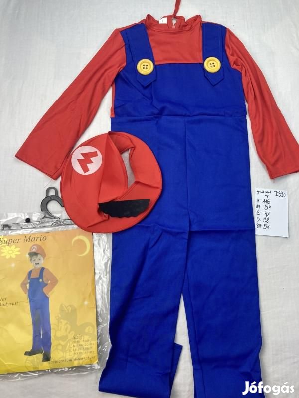 Super Mario jelmez, új D390