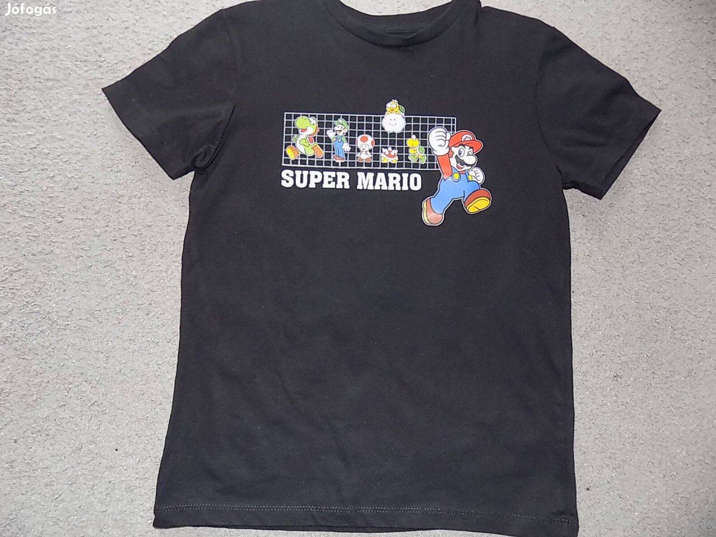 Super Mario pamut póló, 11-12 évesre