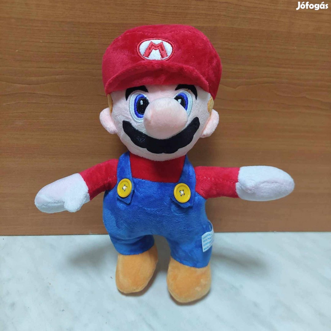 Super Mario plüss figura gyerekeknek 28cm