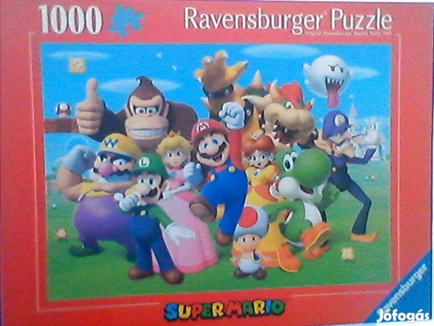 Super Mario puzzle kirakó 1000 darabos