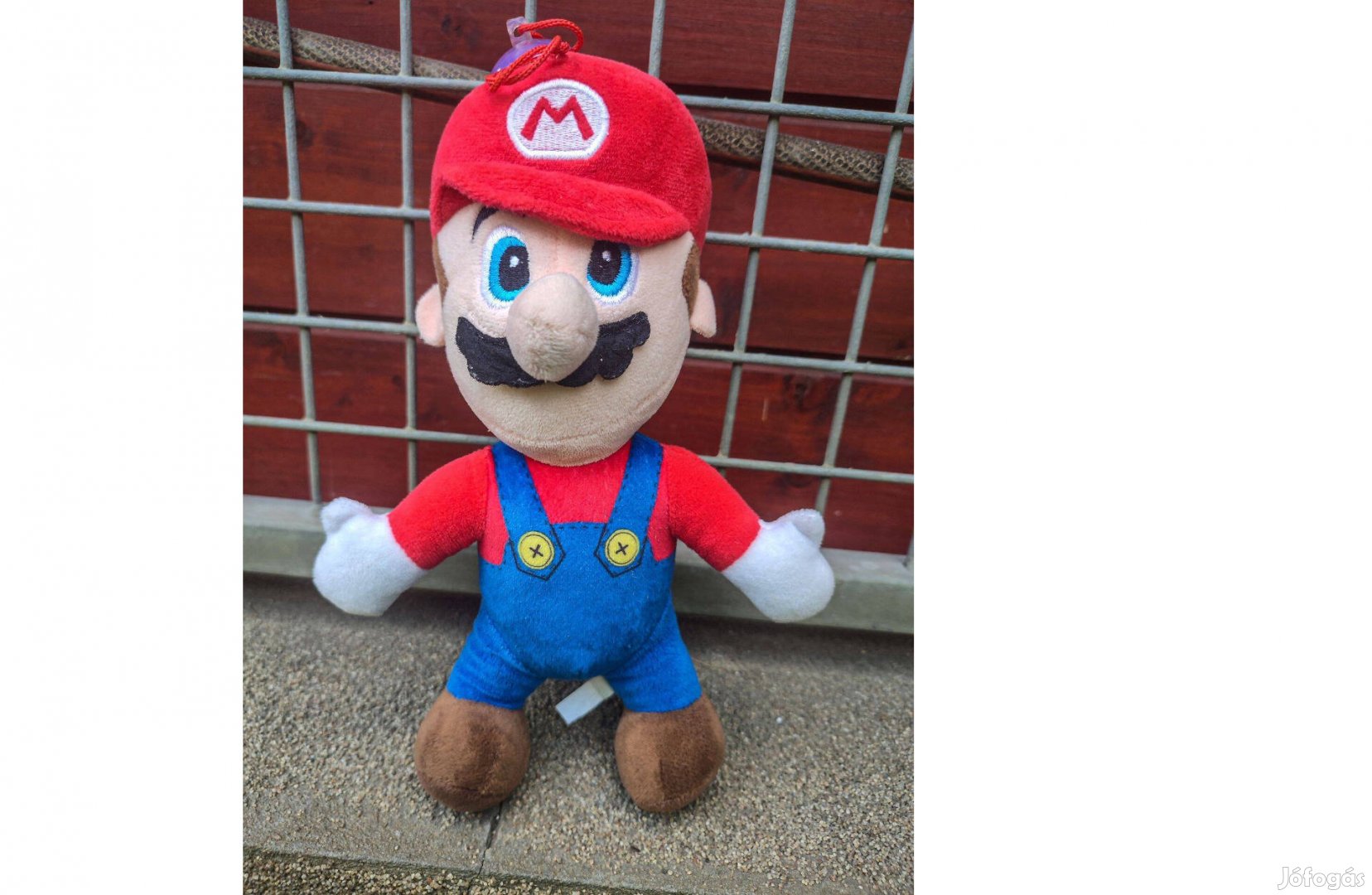 Super Mario tapadó korongos akasztható plüss