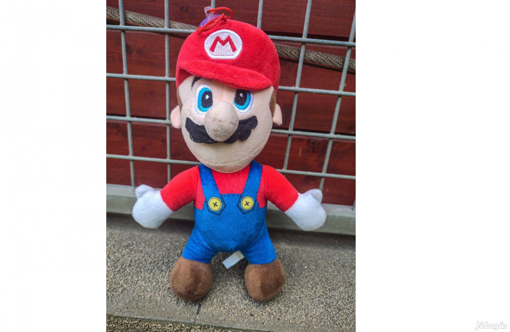 Super Mario tapadó korongos akasztható plüss