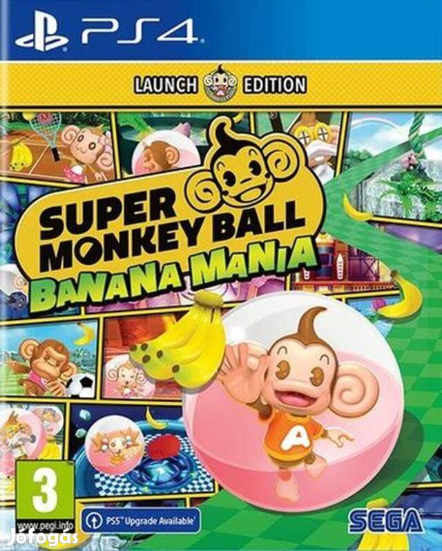 Super Monkey Ball Banana Mania PS4 játék
