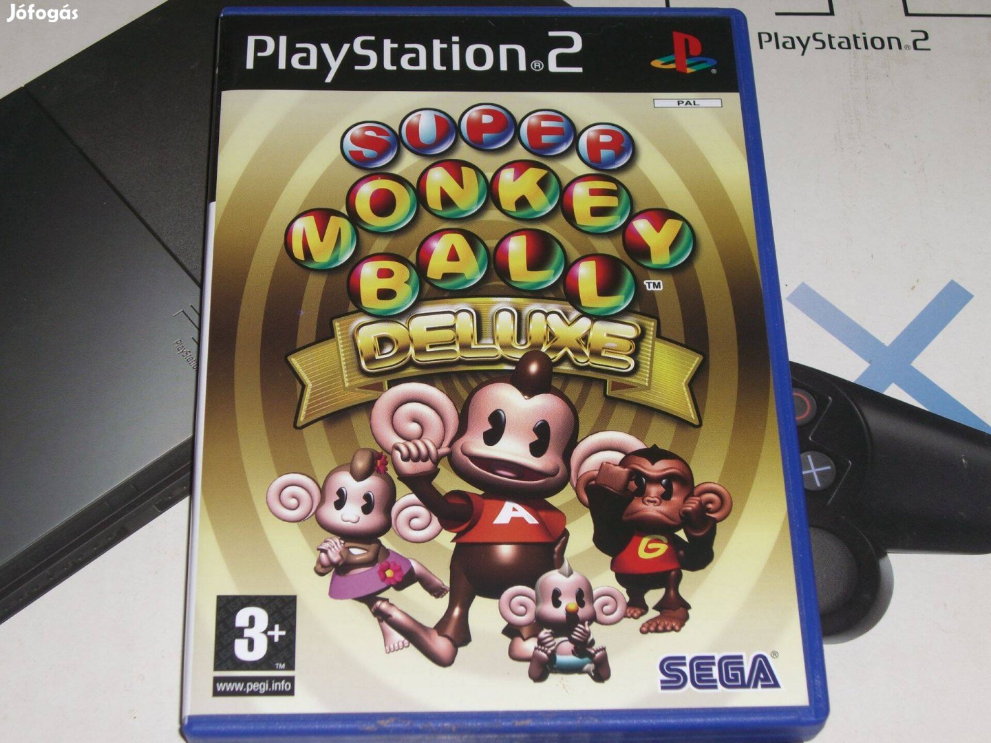 Super Monkey Ball Deluxe Playstation 2 eredeti lemez eladó
