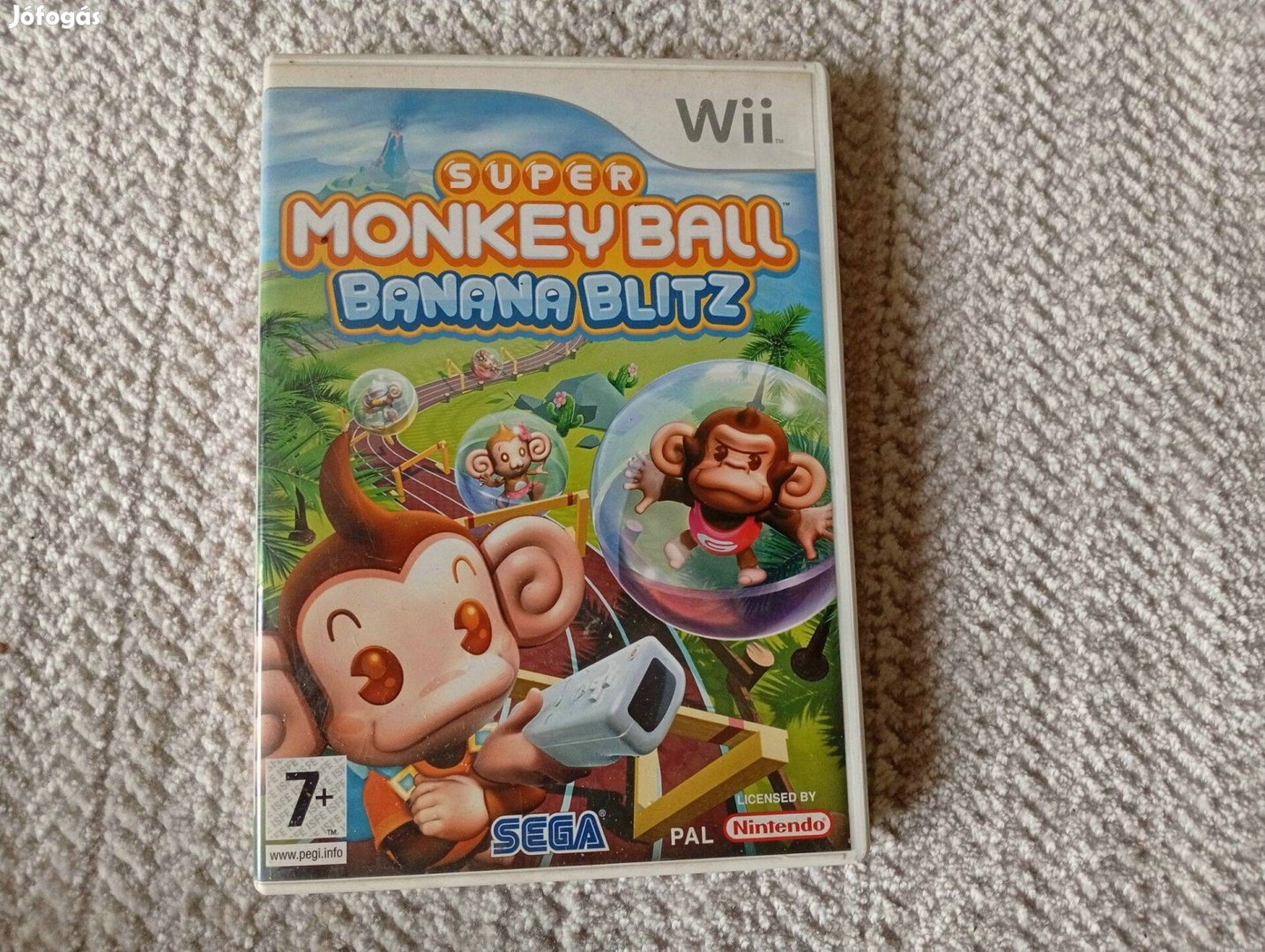 Super Monkey Ball eredeti Nintendo Wii játék