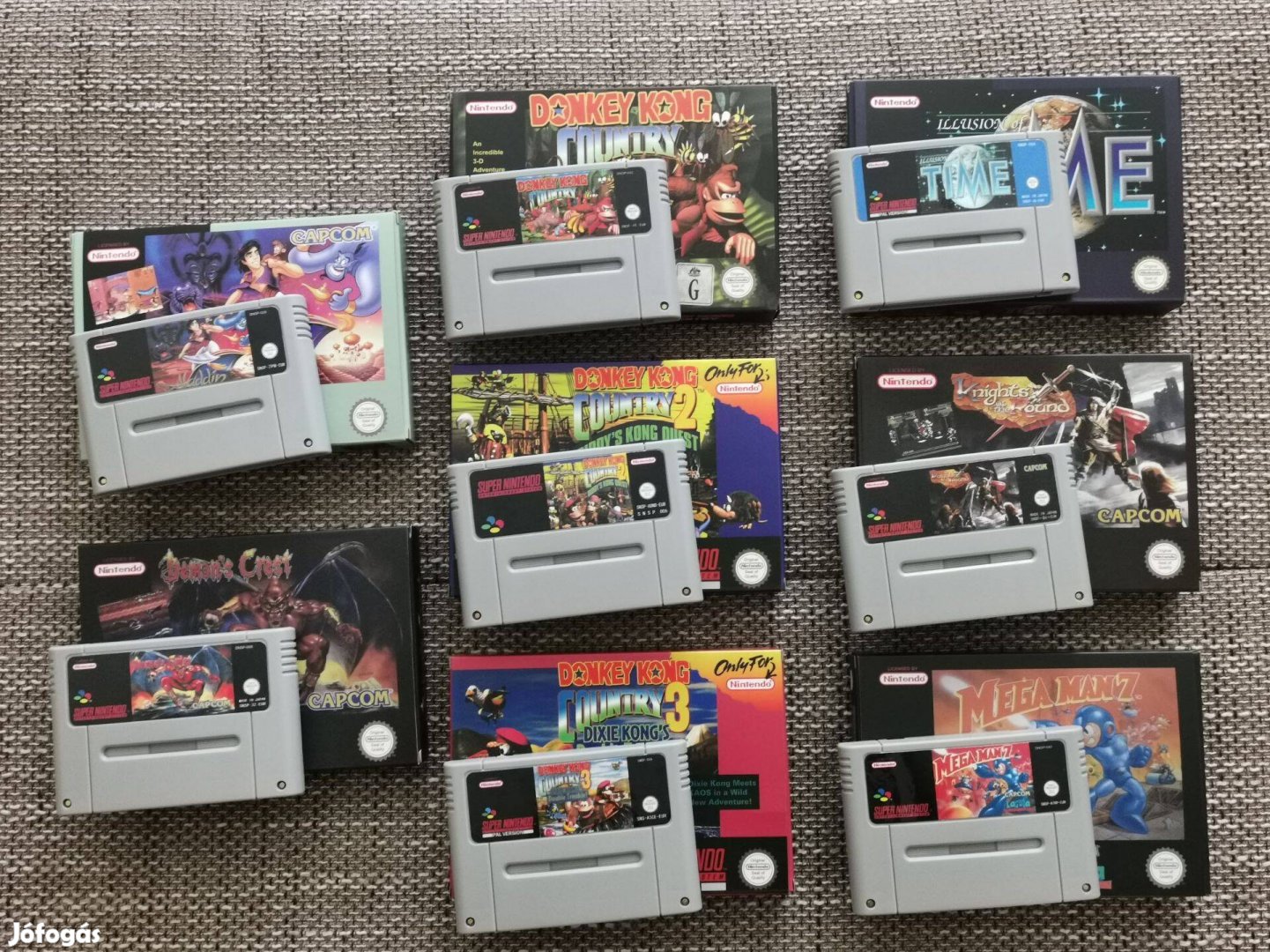 Super Nintendo Donkey Kong Country / Mortal Kombat PAL SNES játékok