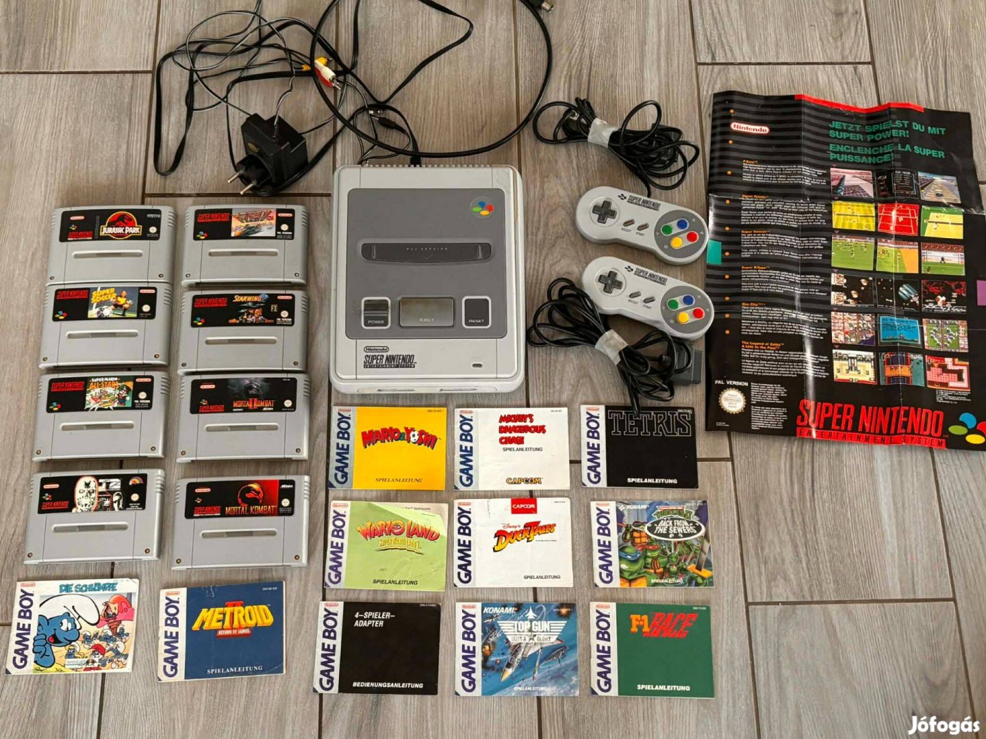 Super Nintendo Konzol játék
