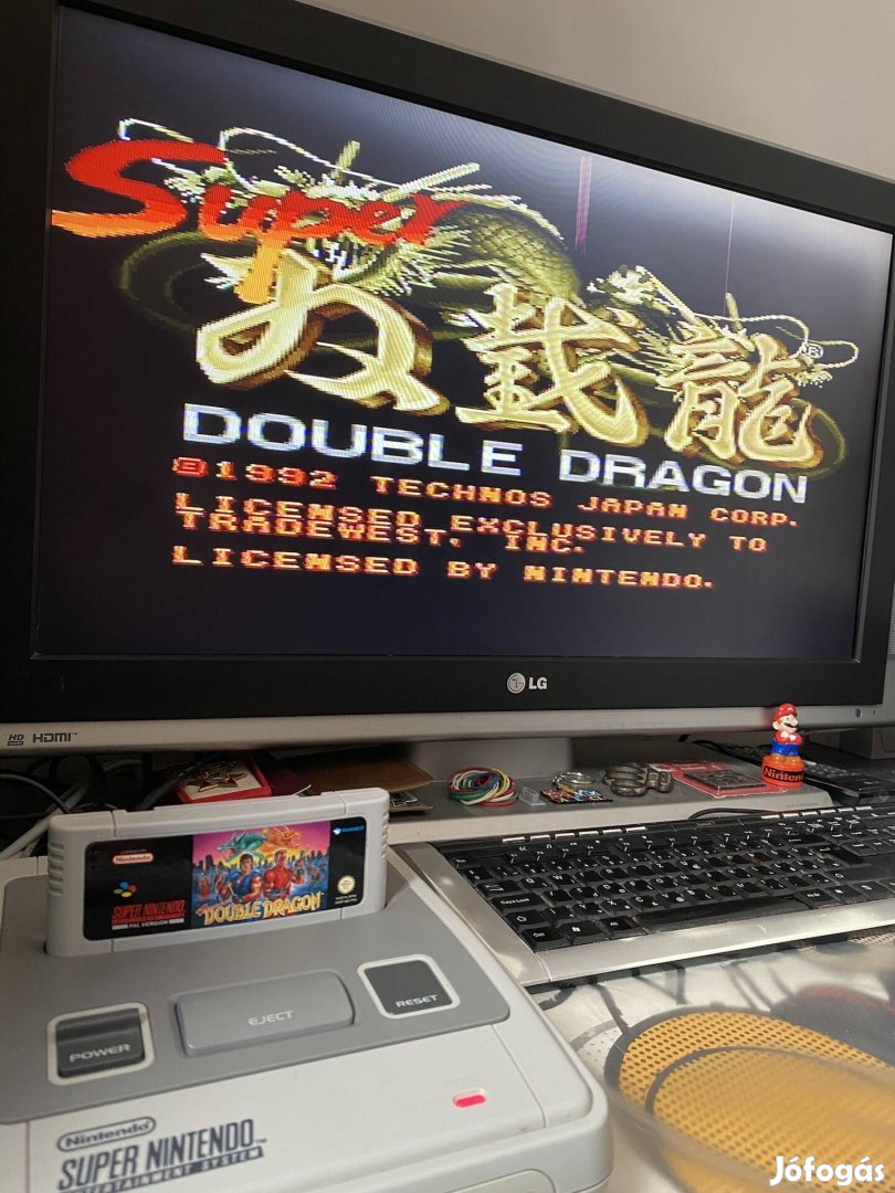 Super Nintendo Super Double Dragon Dobozos SNES