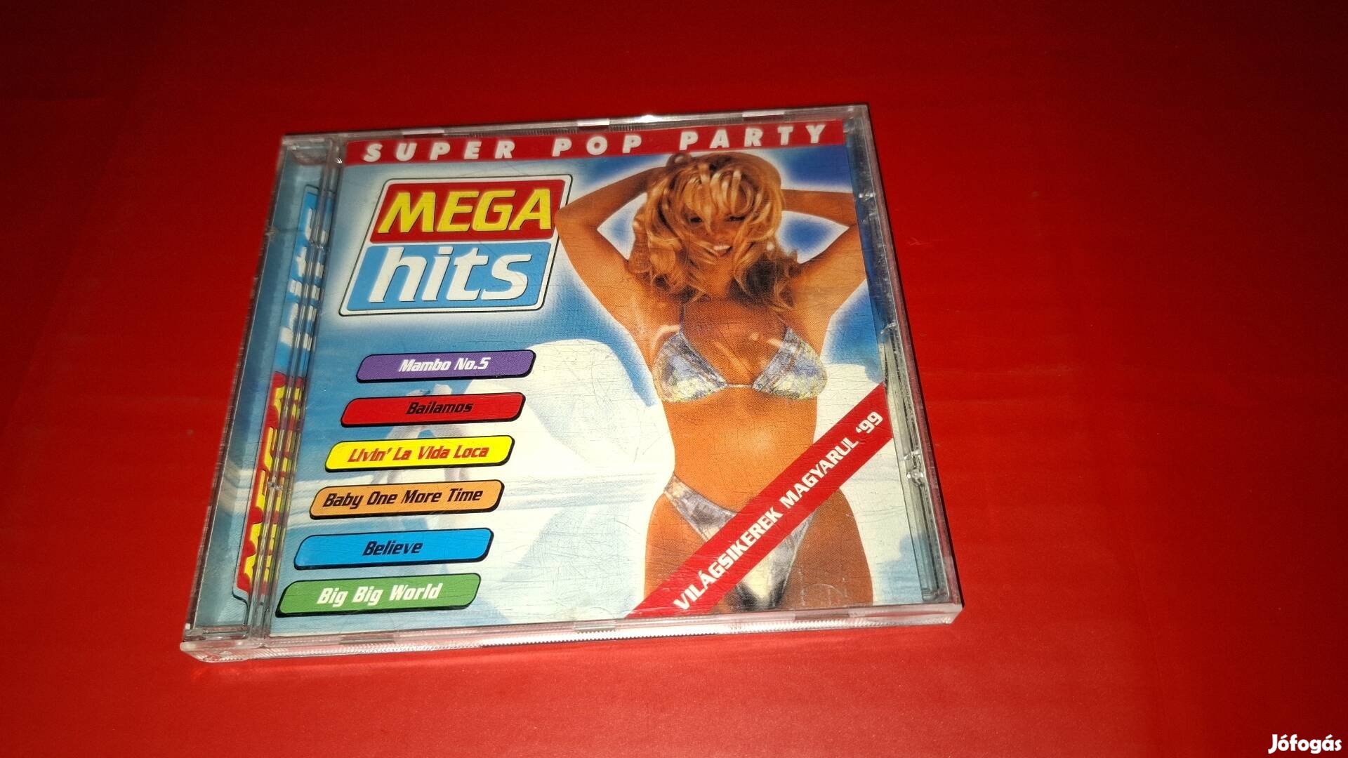 Super Pop Party Világslágerek Magyarul Cd 1999