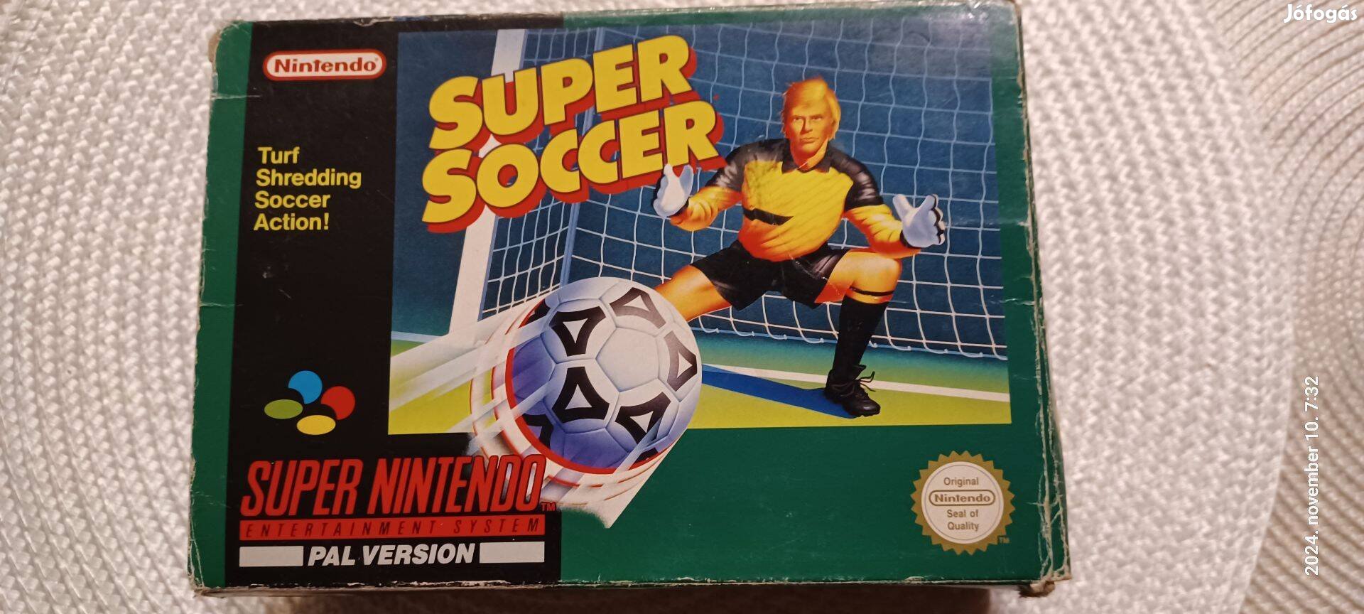 Super Soccer - (Super Nintendo SNES)