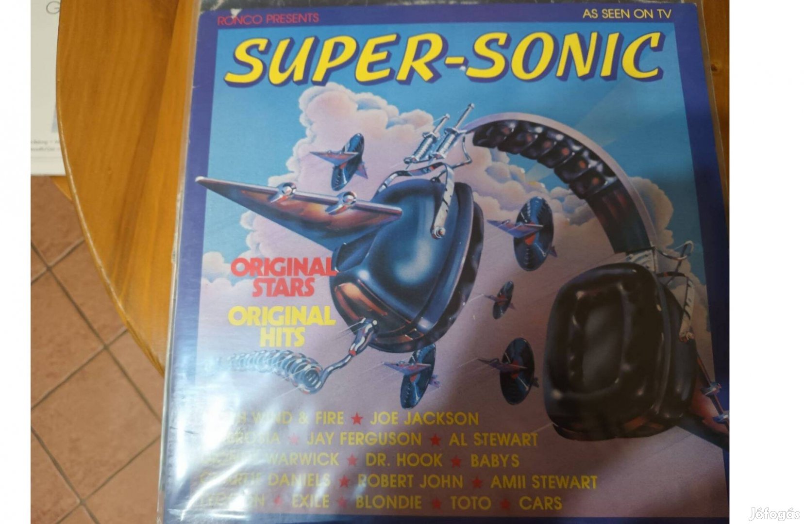 Super-Sonic Original stars originl hits bakelit hanglemez