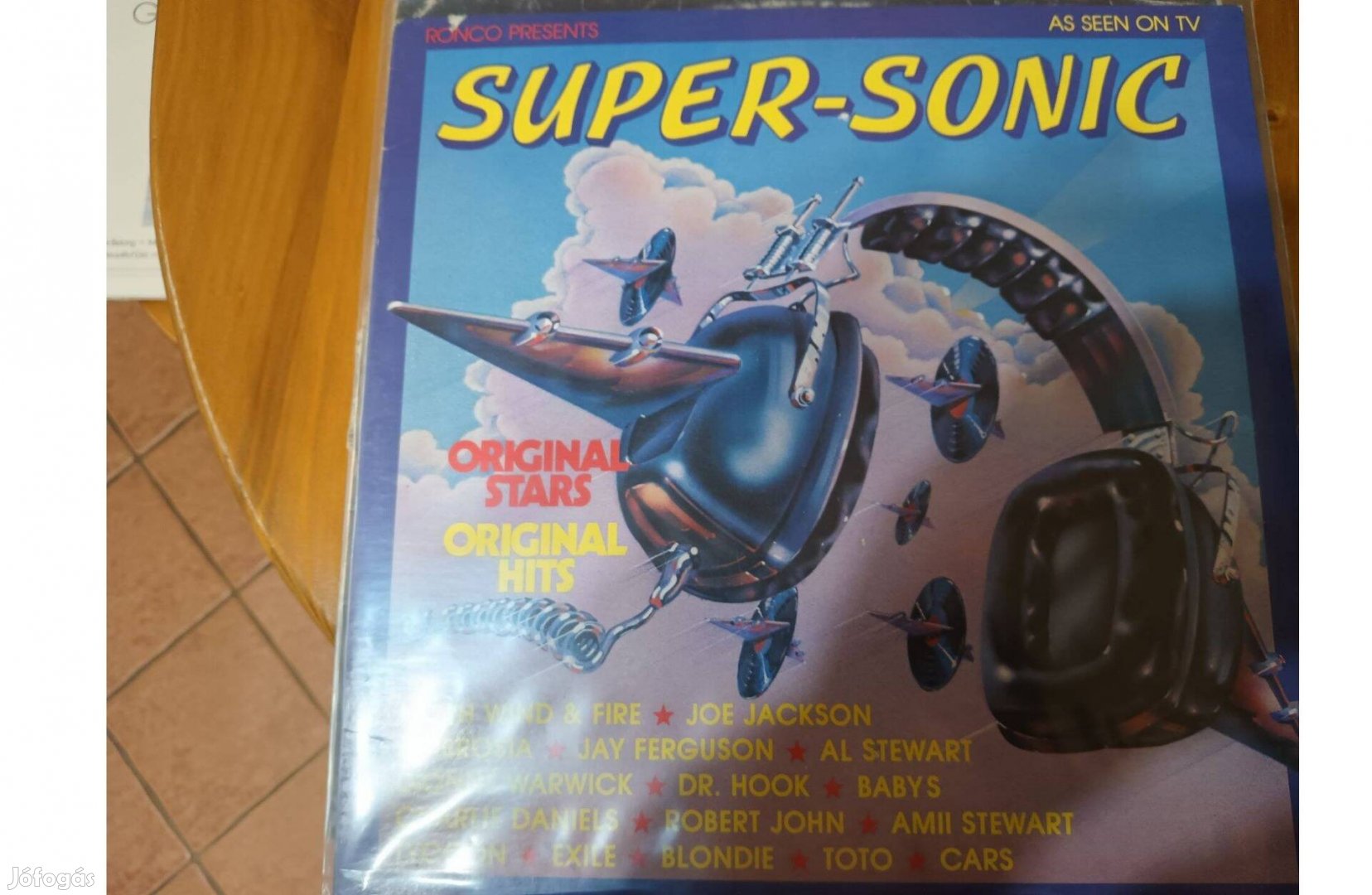 Super-Sonic Original stars originl hits bakelit hanglemez eladó