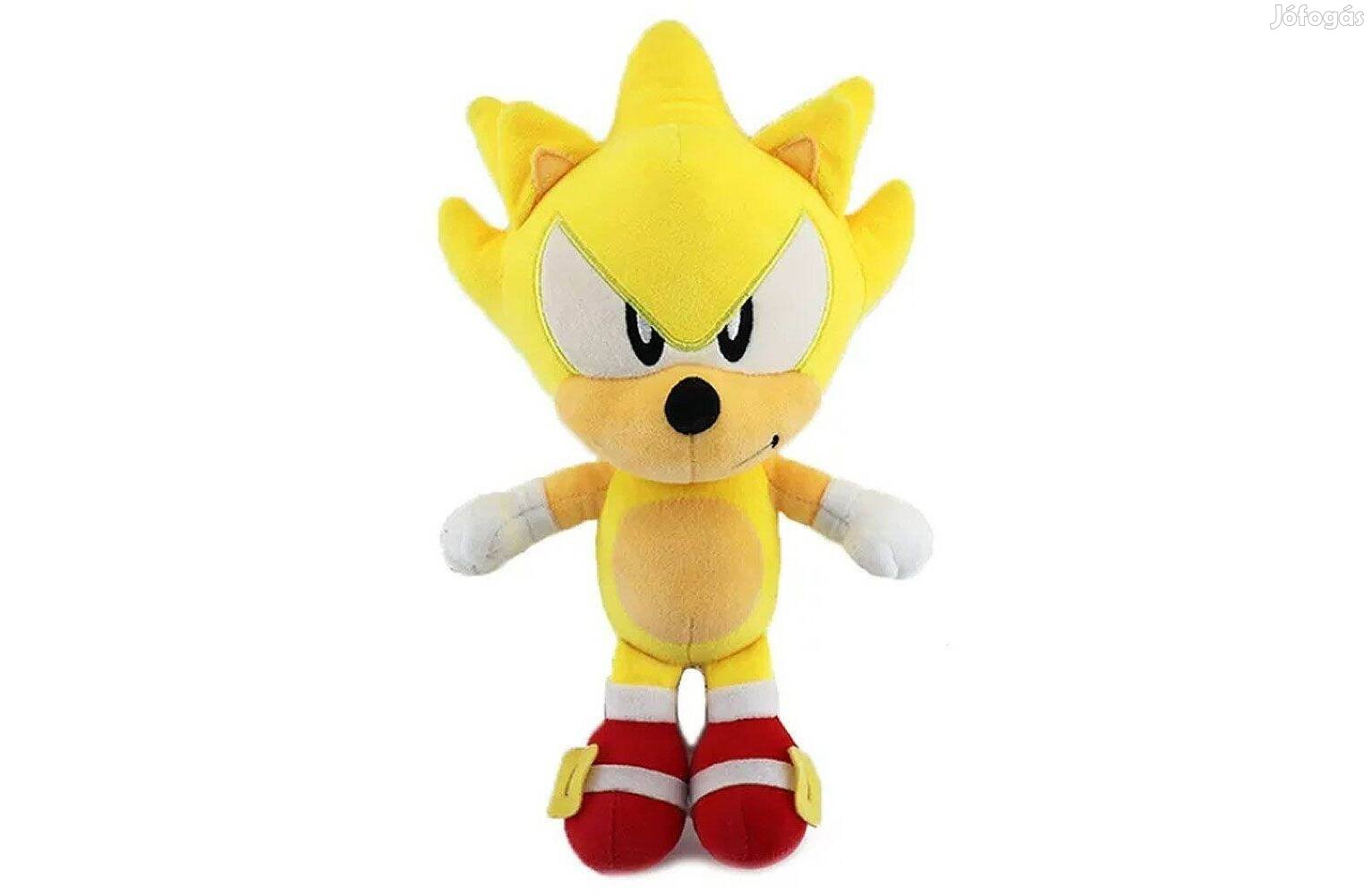 Super Sonic plüss 20 cm Sonic a sündisznó