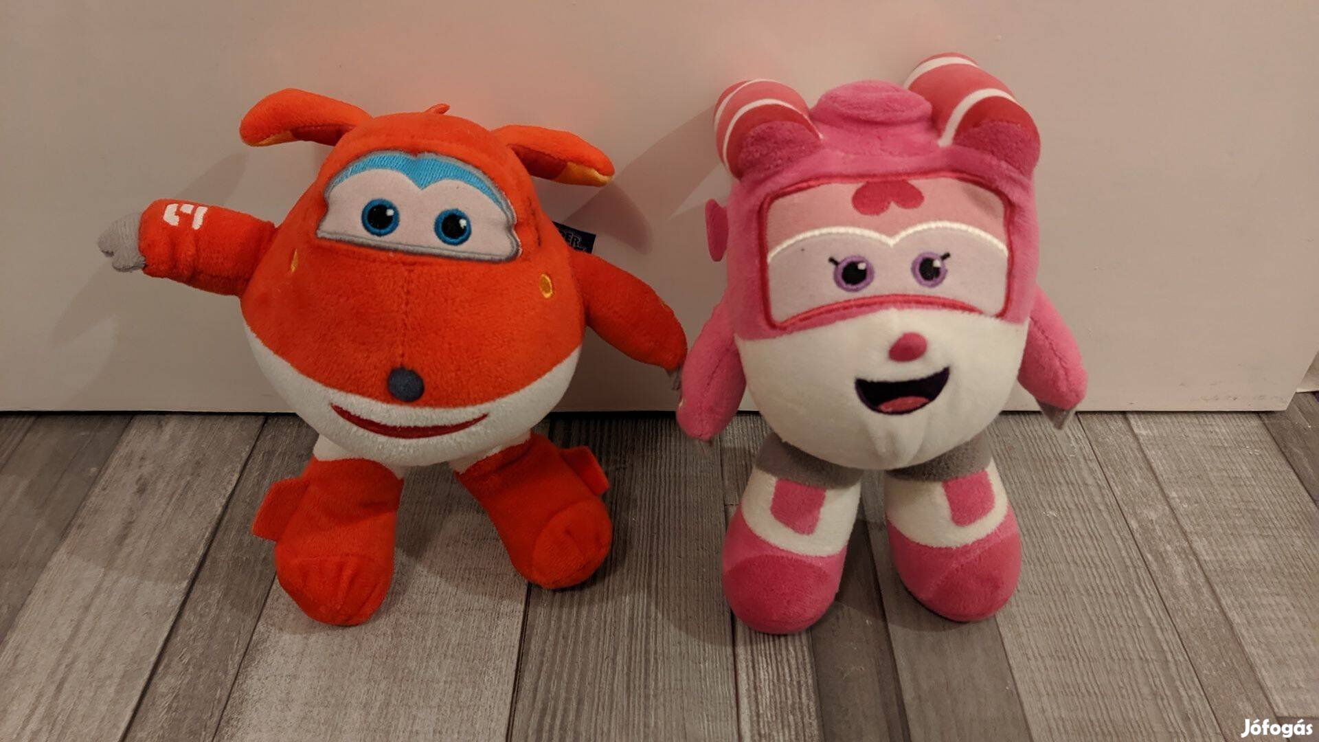 Super Wings, Jett és Dizzy plüss figura