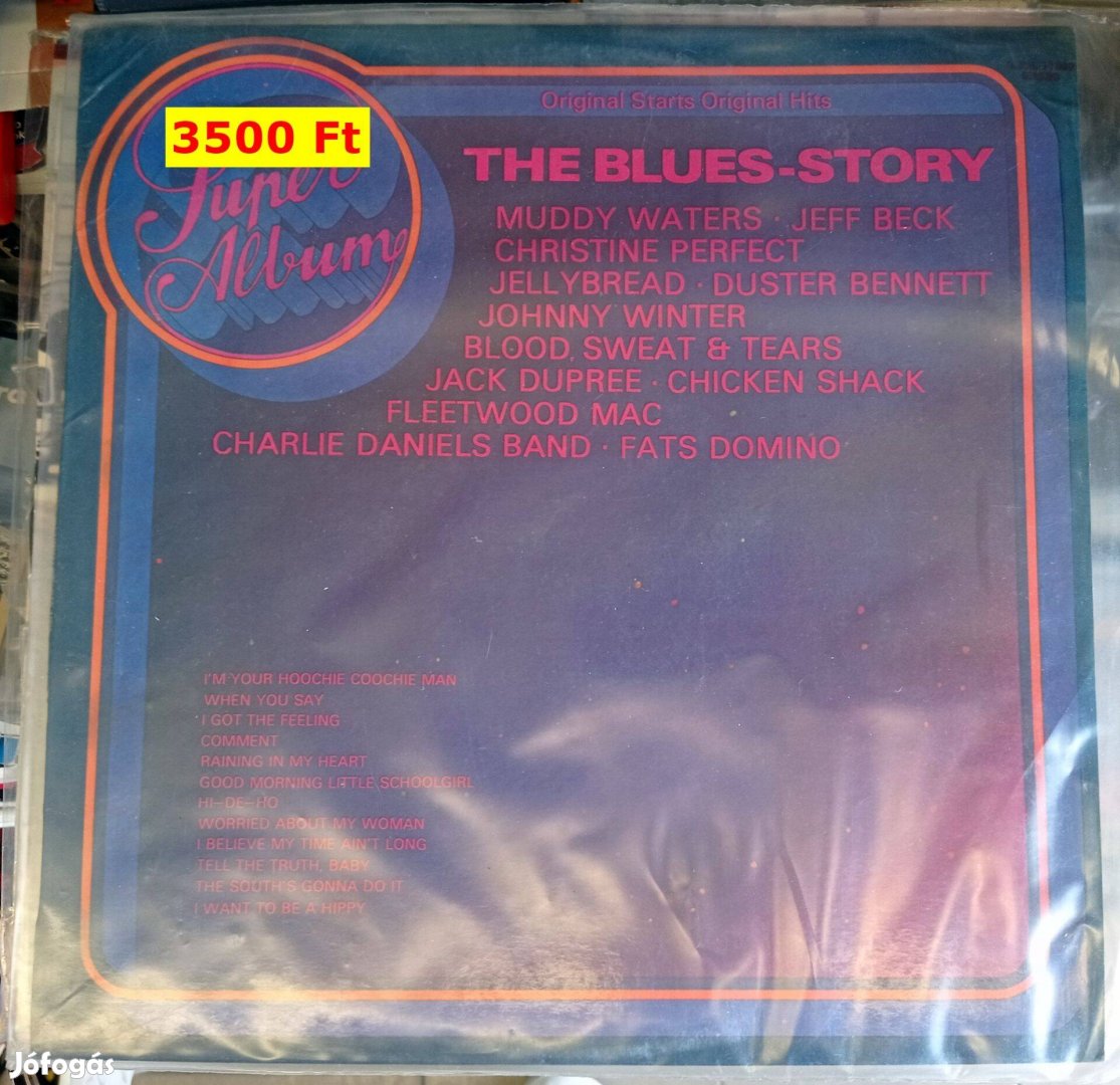Superalbum: The blues-story (hanglemez)