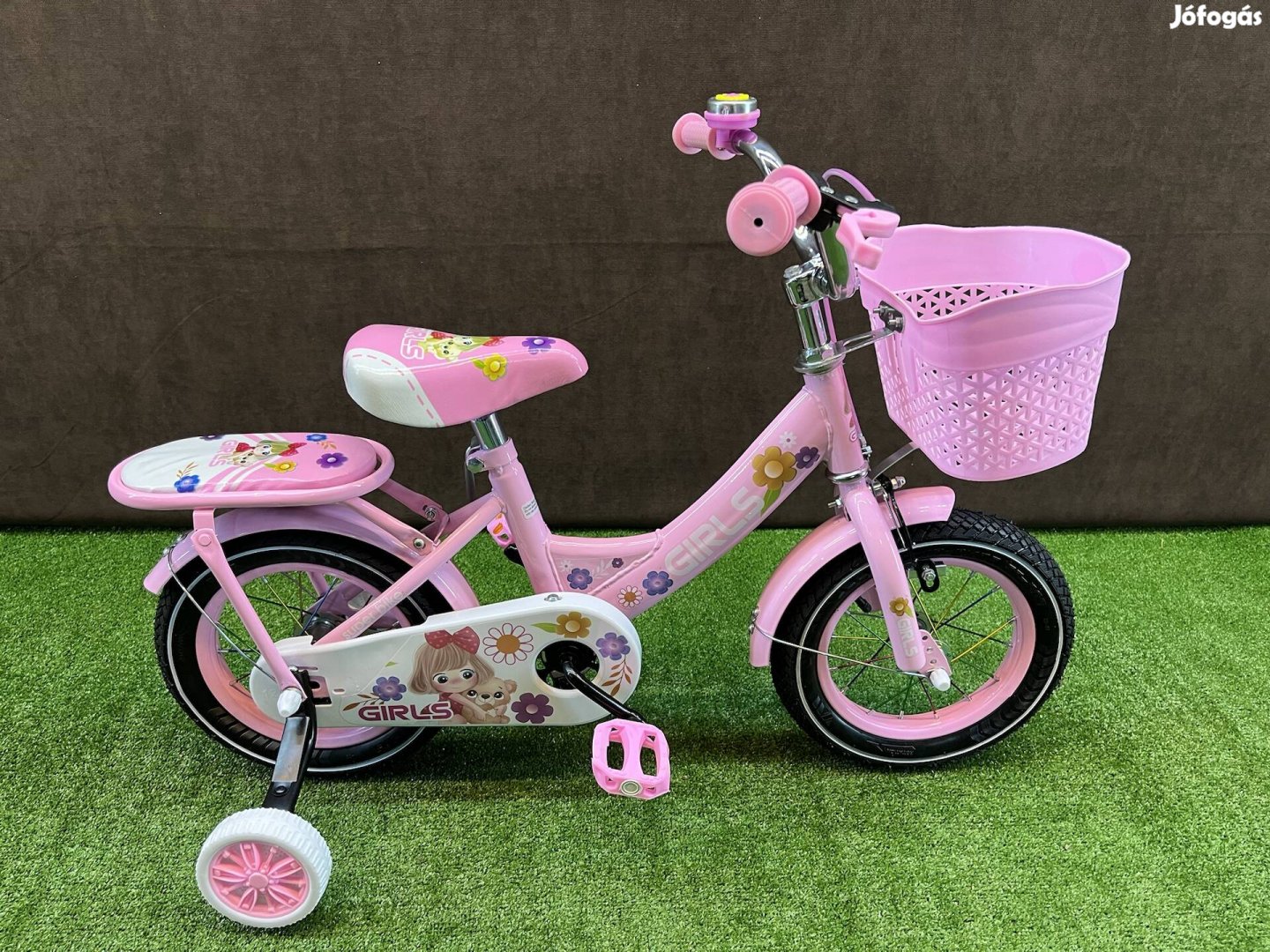 Superbike Gyermek Kerékpár! Teljesen Új! Oldalkerekek! 12"-os!