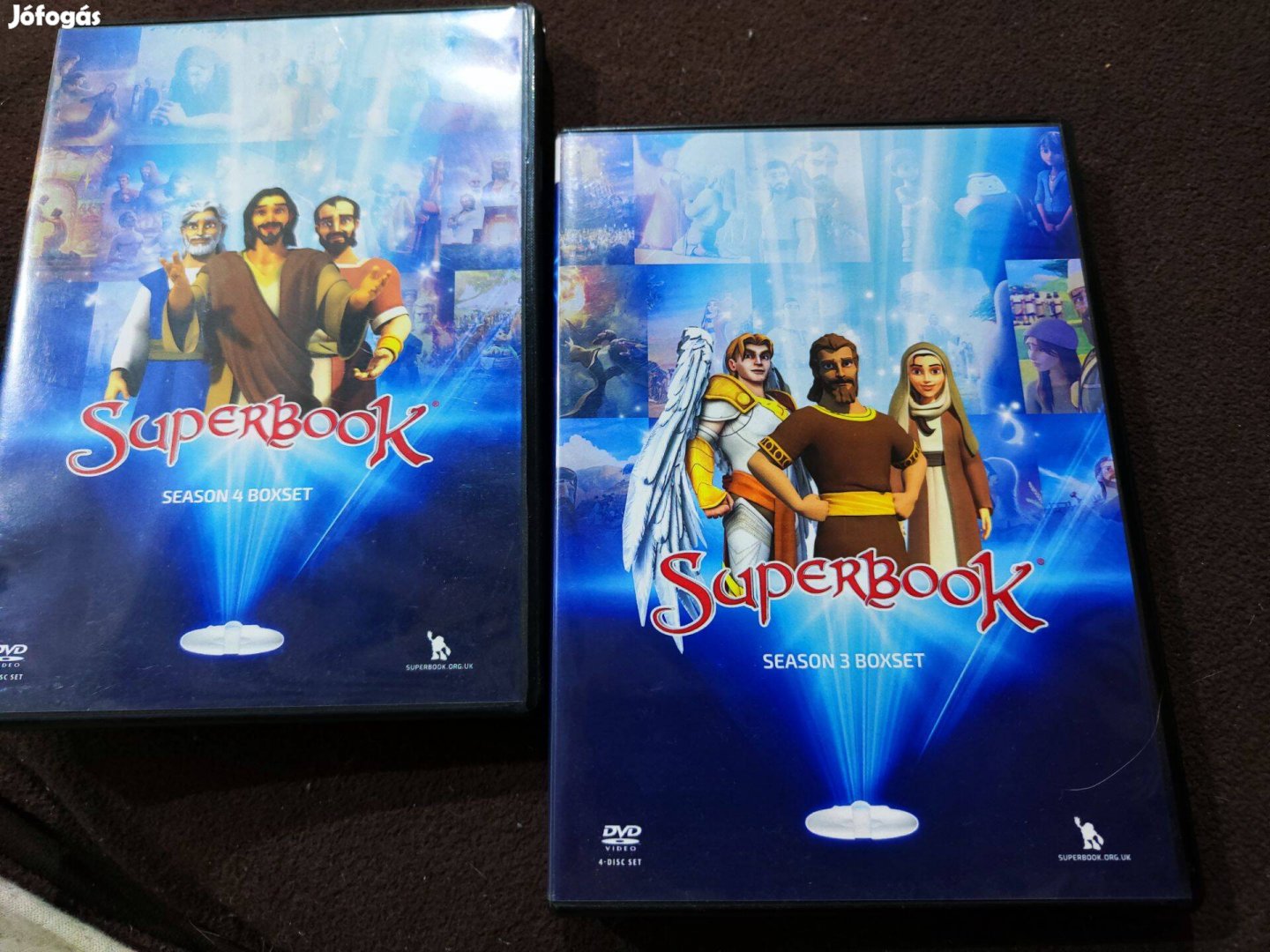 Superbook DVD 3. és 4. évad szinte új