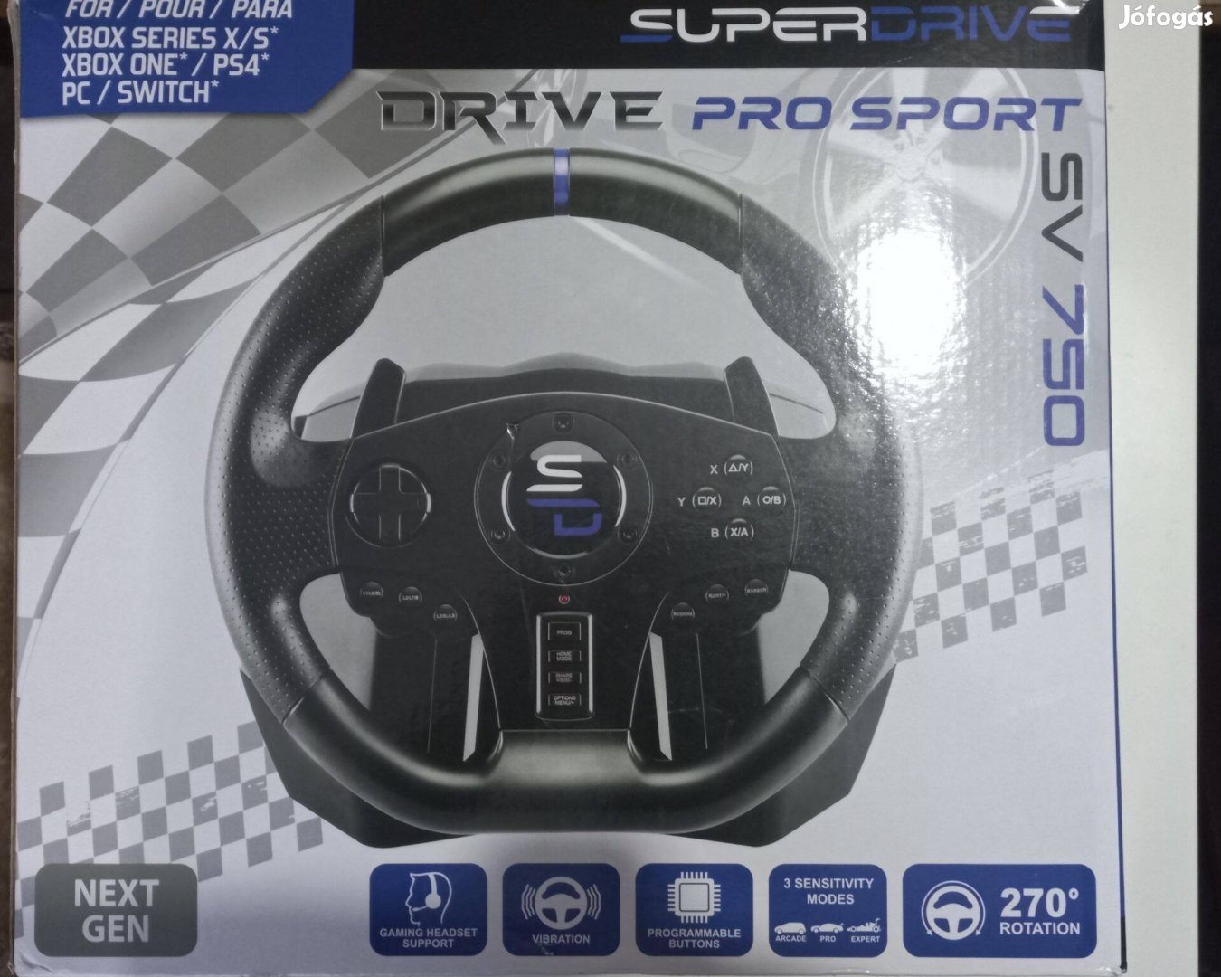 Superdrive SV750 Xbox,PS,PC kormány