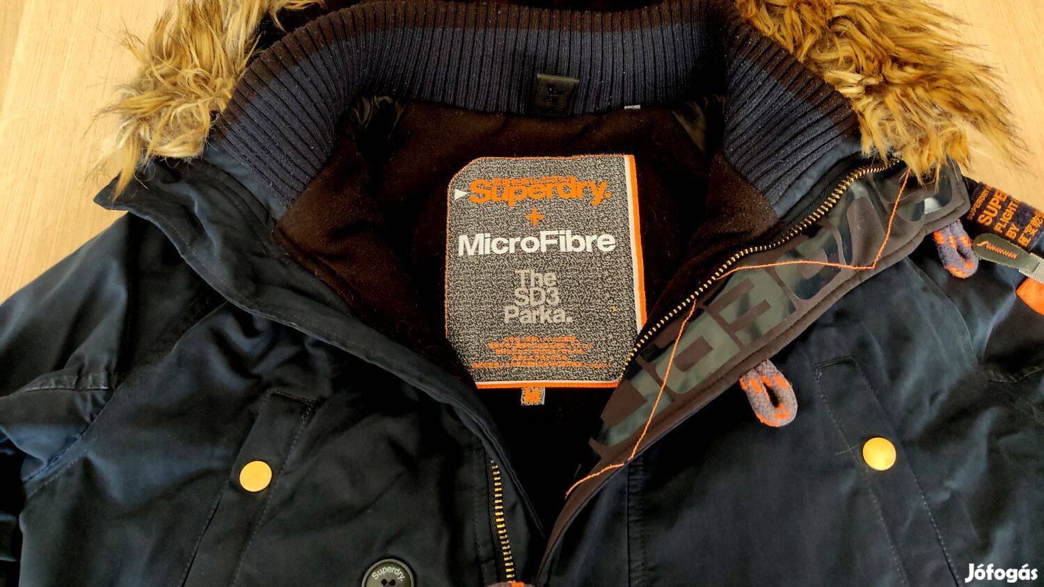 Superdry Microfibre férfi parka kabát