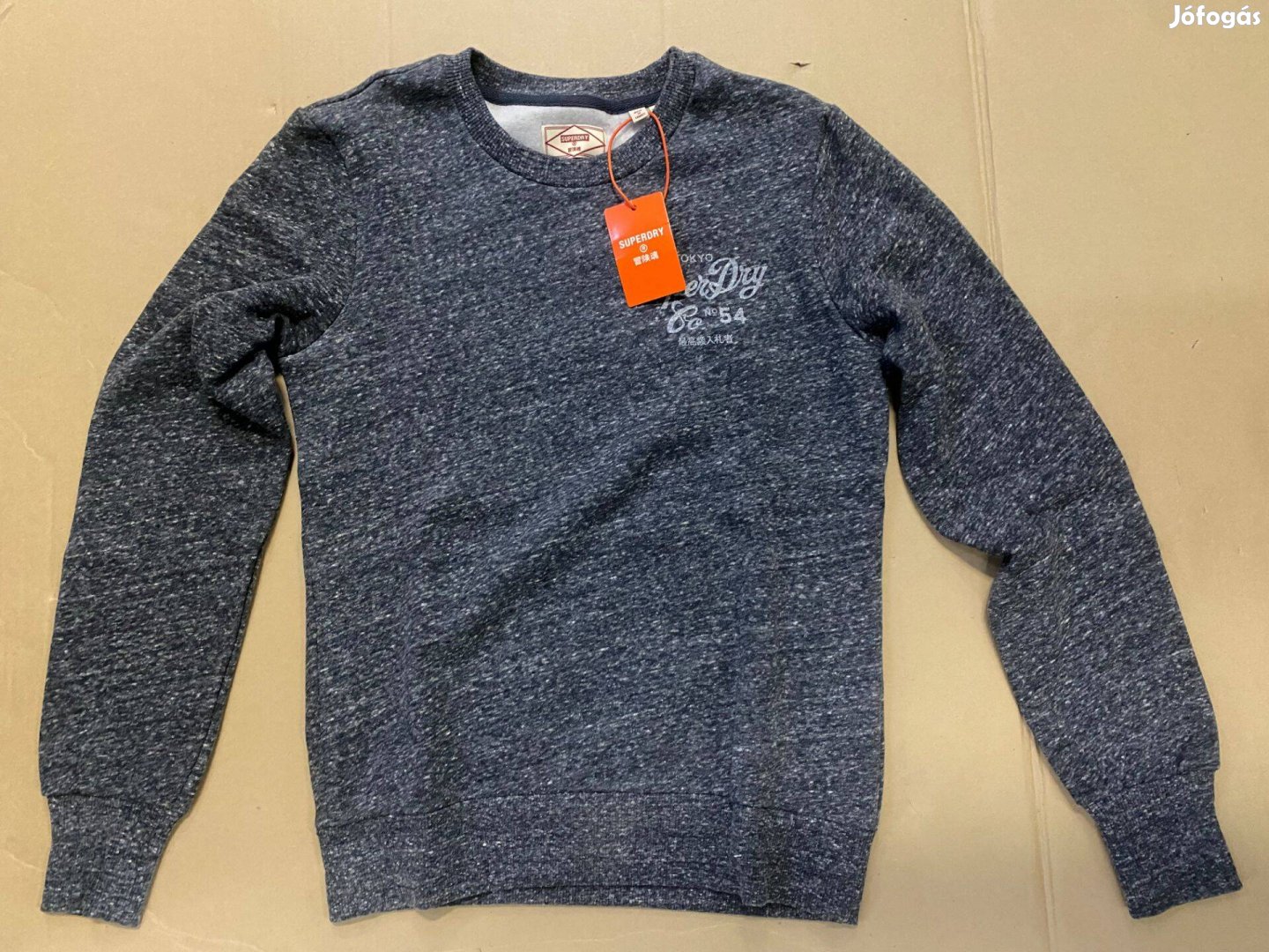 Superdry Új, Címkés, Szürke pulóver EU36, UK8