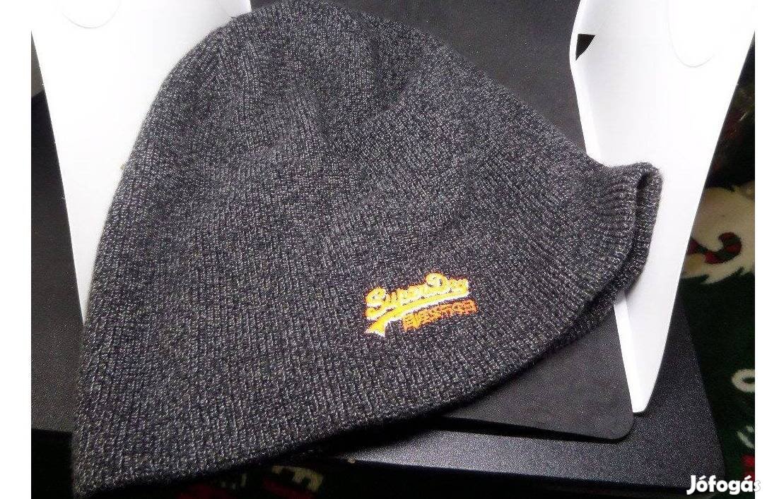 Superdry (eredeti) unisex XL-es téli, meleg beanie sapka