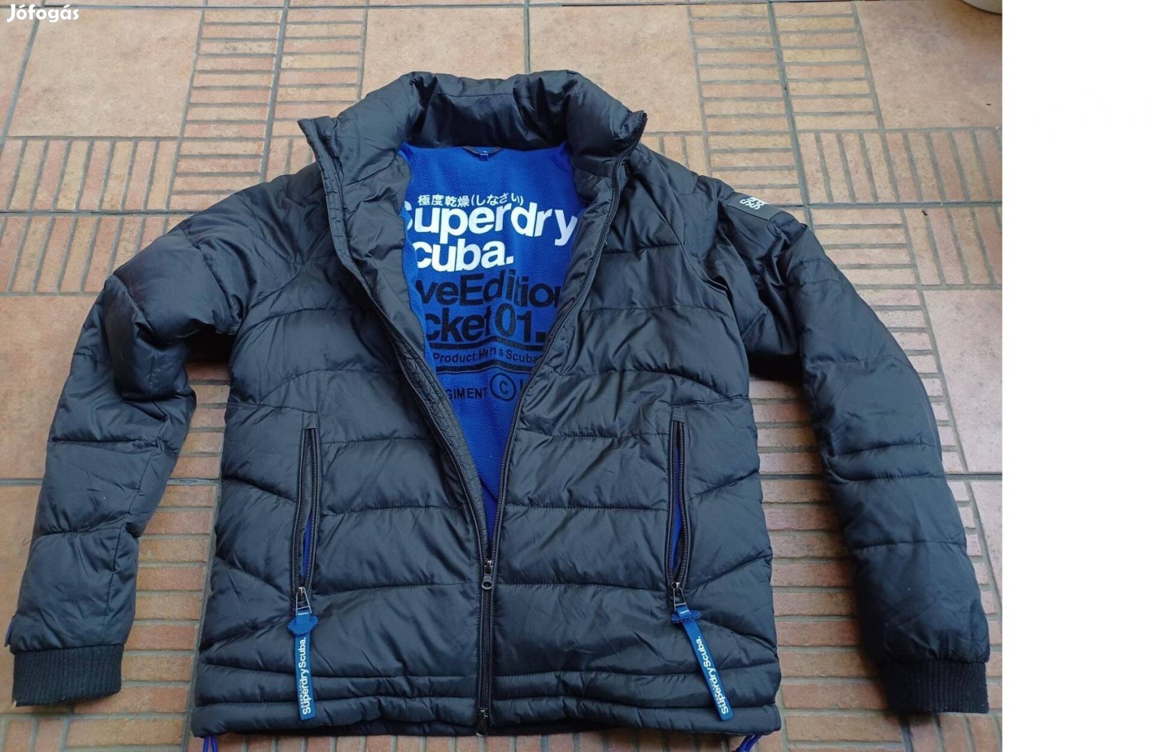 Superdry bélelt télikabát L