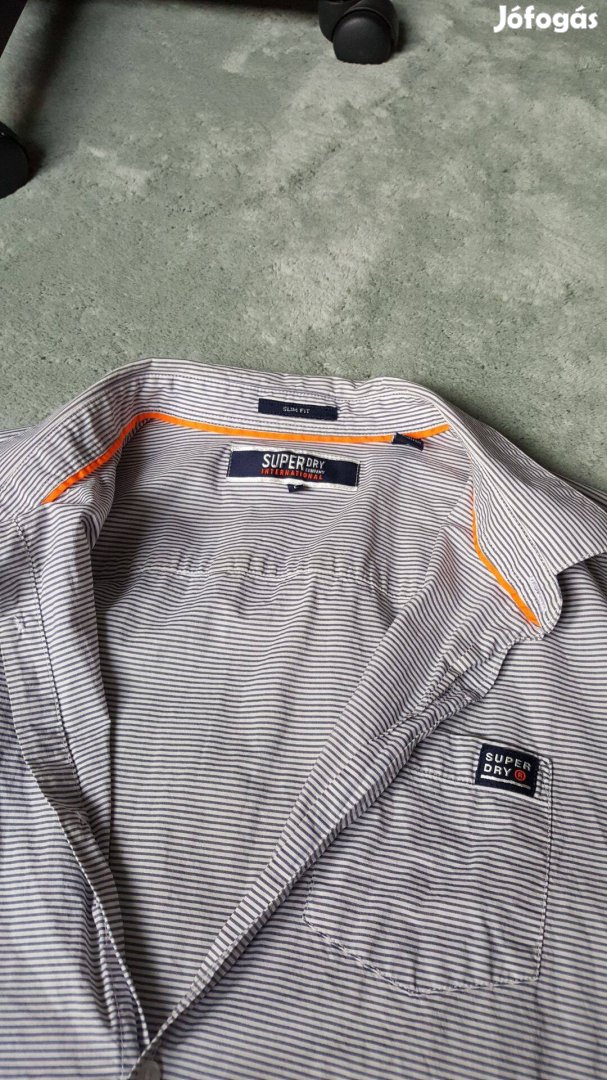 Superdry csíkos ing L-XL