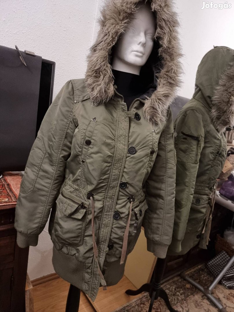 Superdry kapucnis vintage kabát M