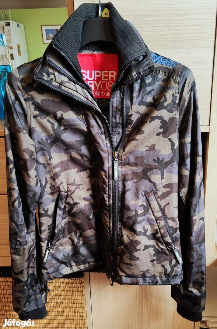 Superdry double black hot sale label jacket