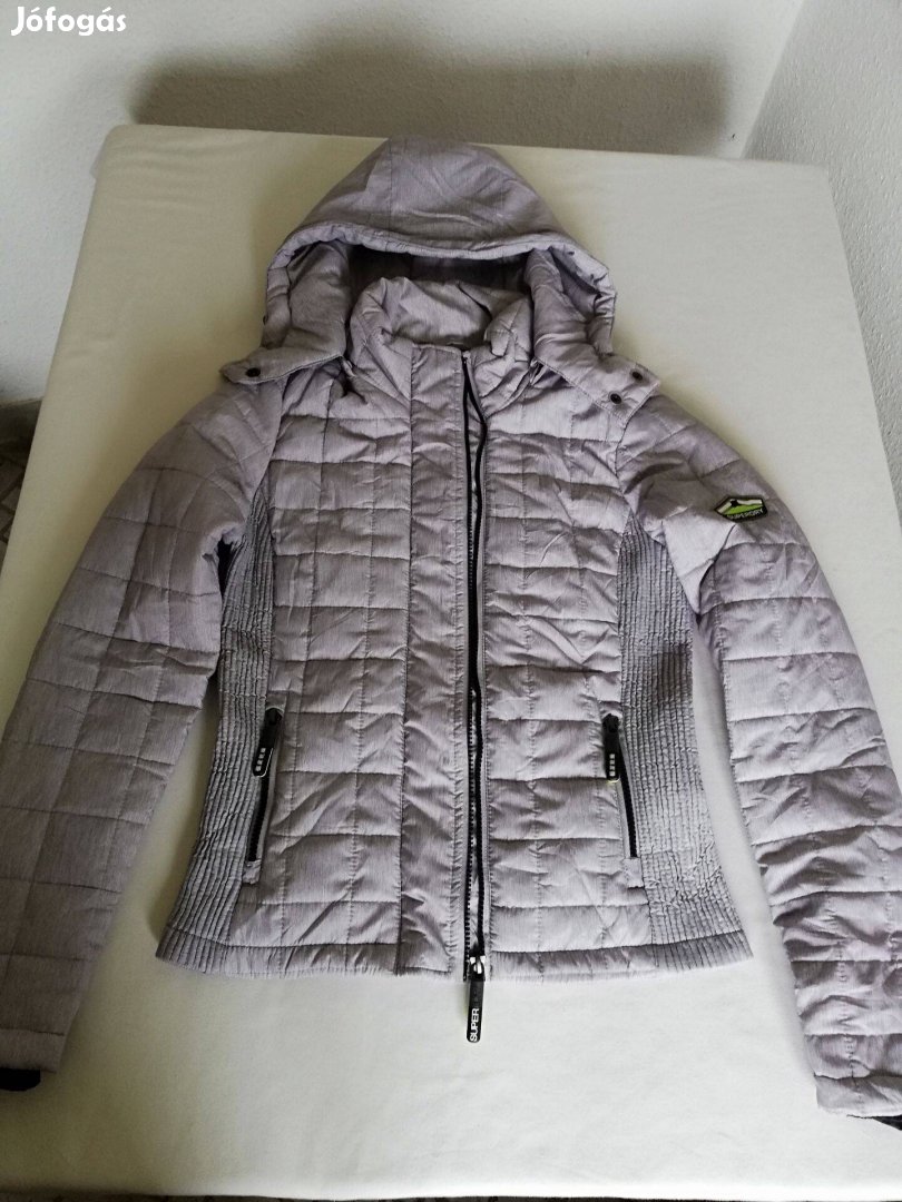 Superdry női steppelt kapucnis kabát, XS-es