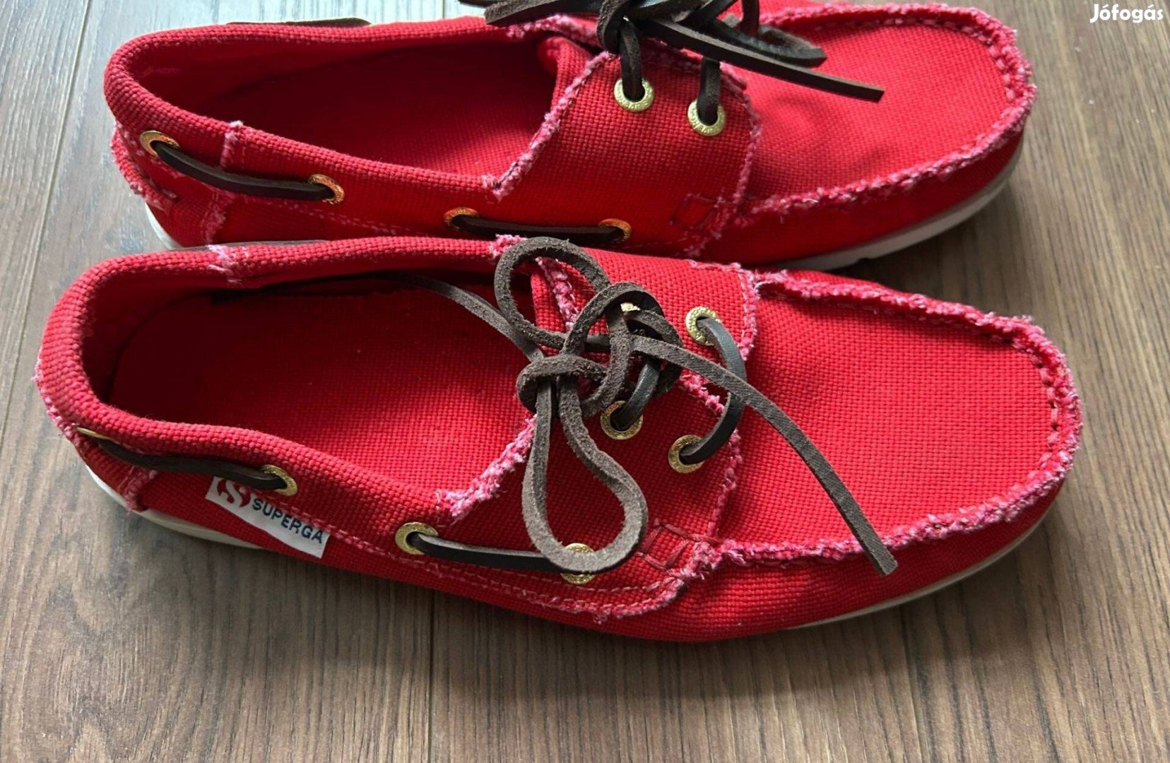 Superga női cipő, vitorlás cipő, 39-es, új