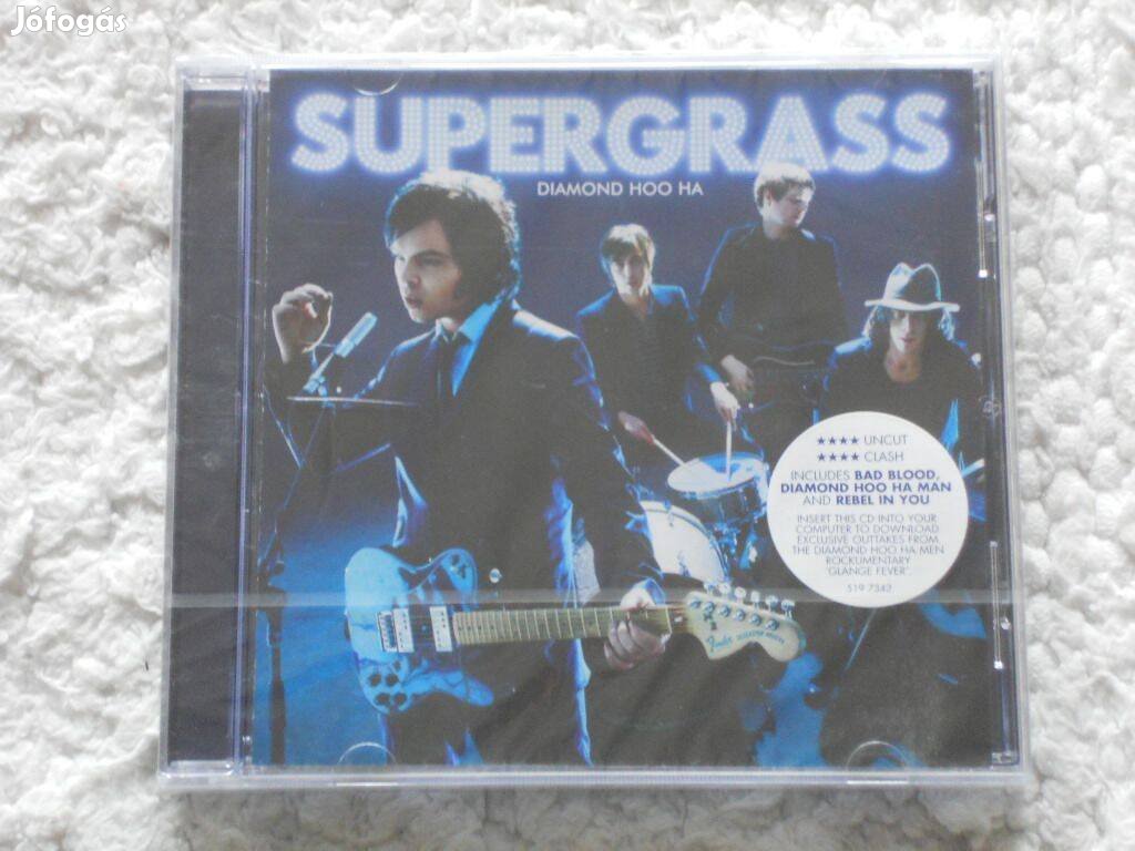 Supergrass : Diamond hoo ha CD ( Új, Fóliás)