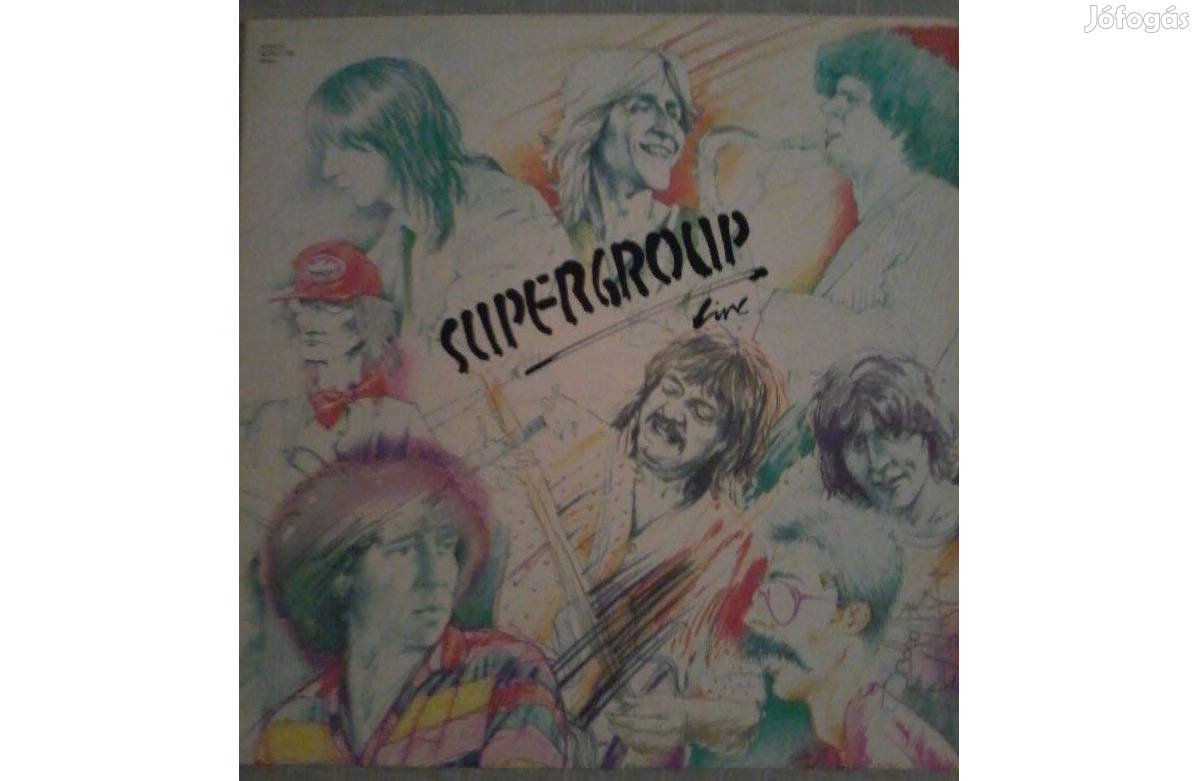 Supergroup : Live LP eladó.(nem postázom)