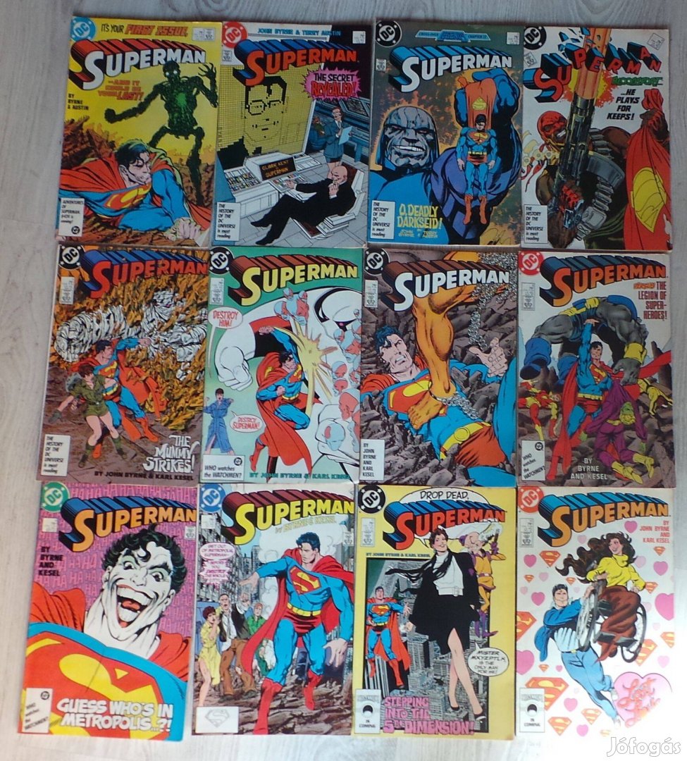 Superman 1987 képregények - Full év