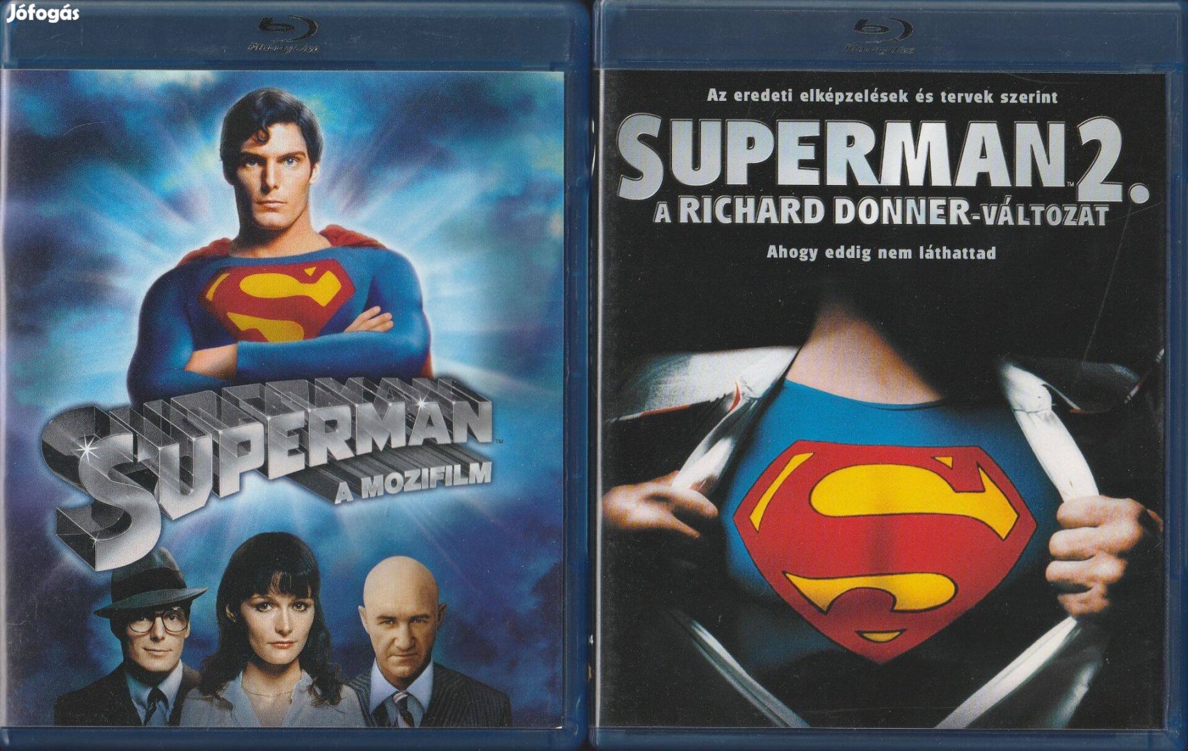 Superman 1-2. Christopher Reeve Blu-Ray